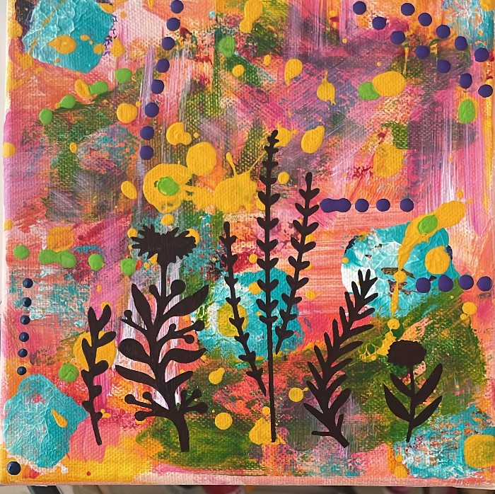 Lever de soleil - 20x20 - €400