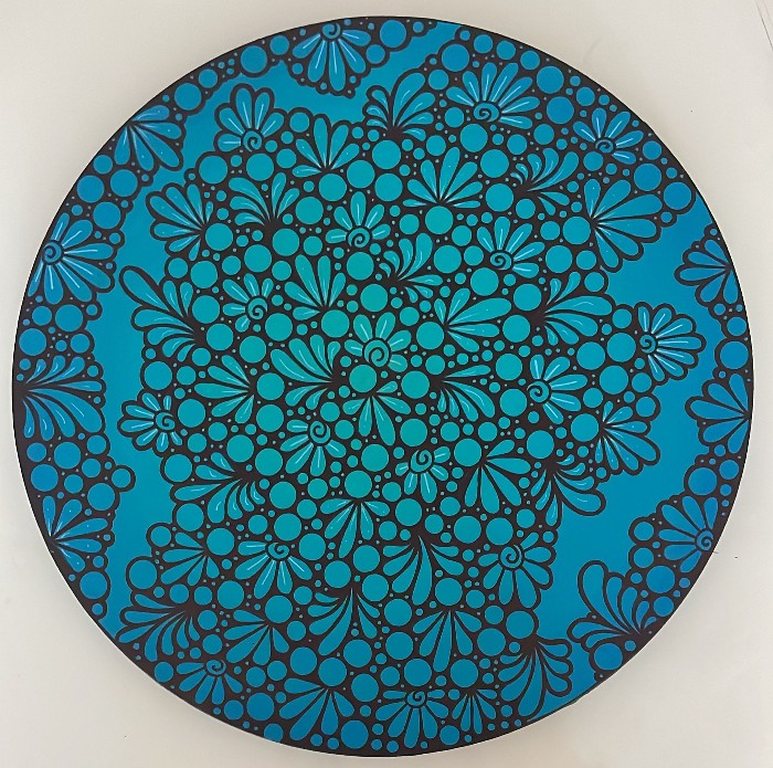 Round garden 5 under the sea - 45 cm - €950