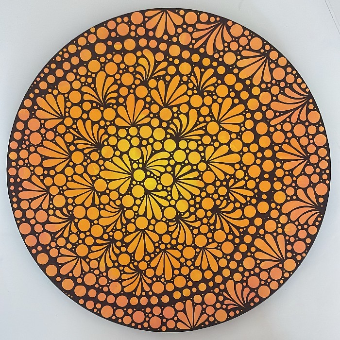 Round garden 6 inside garden - 45 cm - €950