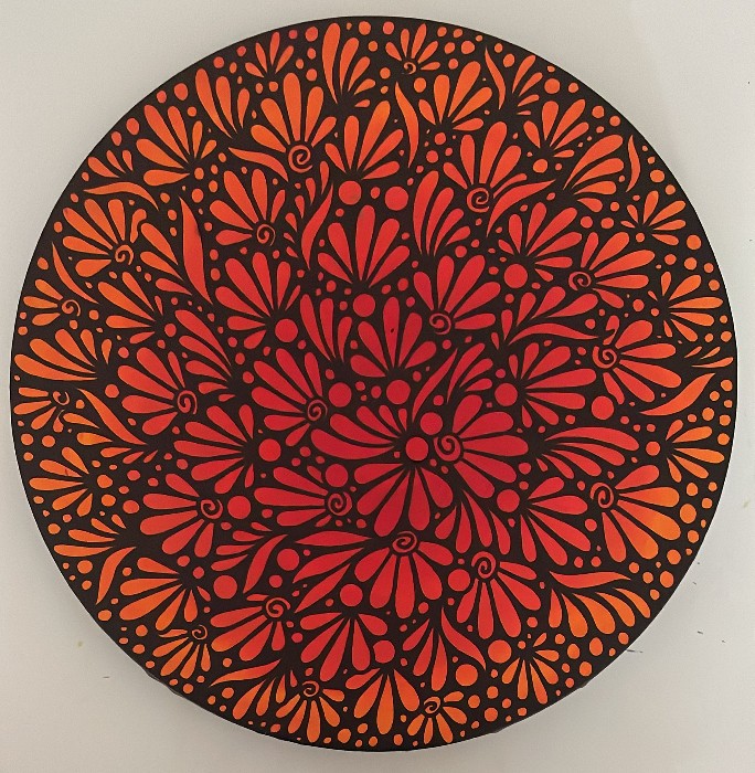 Round garden 13 Fire - 35 cm - €875