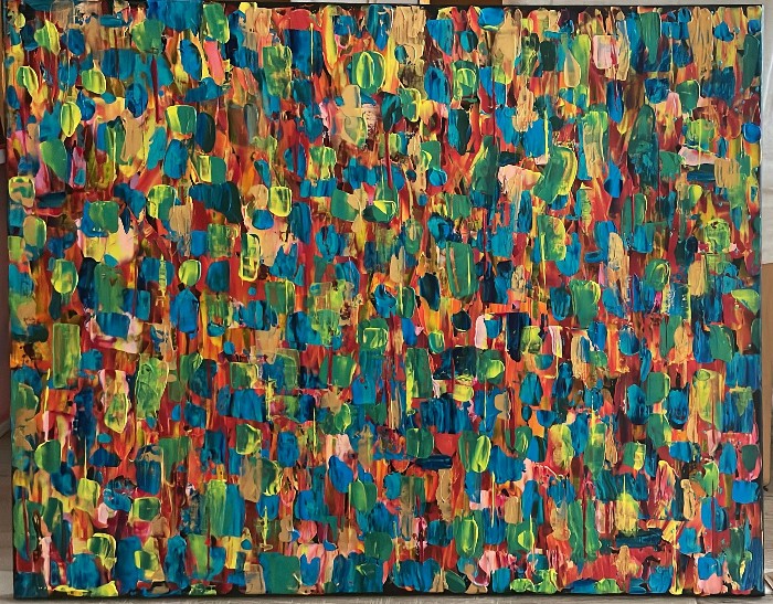 In the forest - 95x75 - €2000