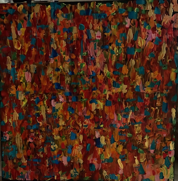 Inside fire - 80x80 - €2000