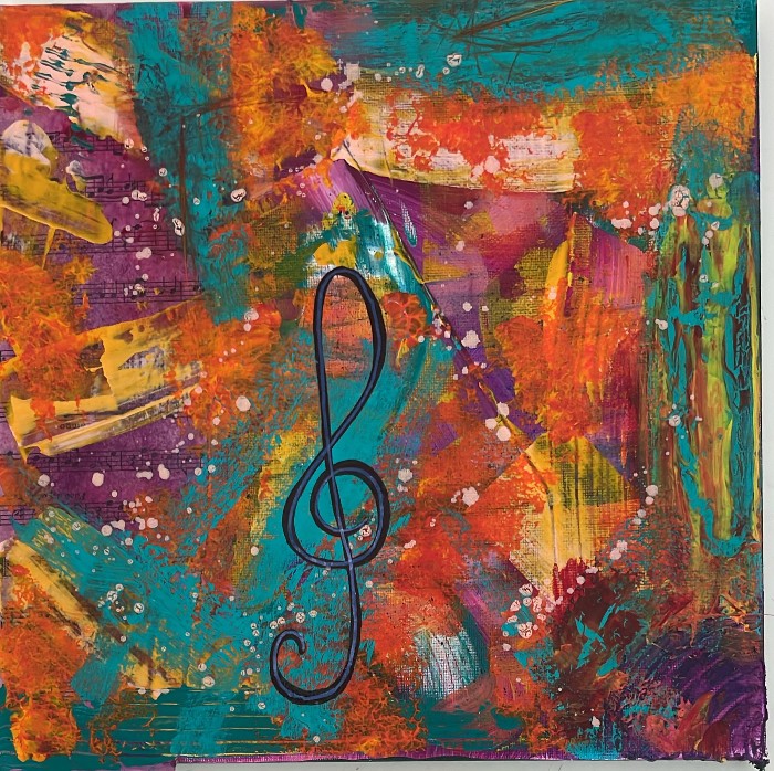 Inner symphony - 25x25 - €400