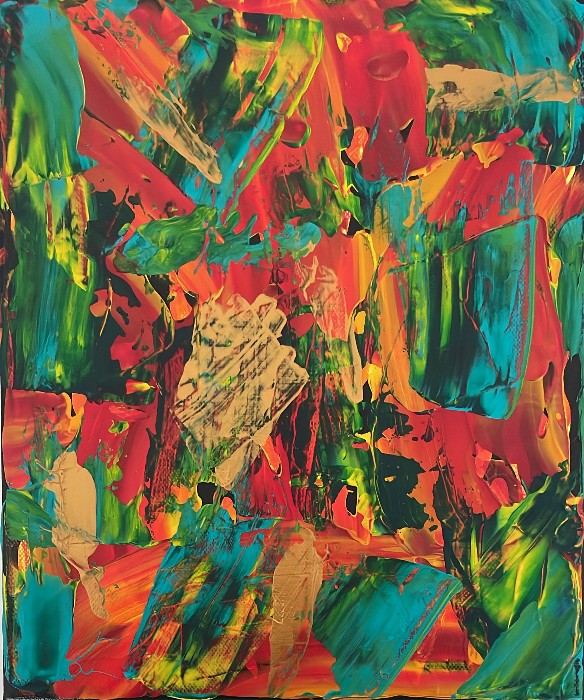 Blooming garden - 30x25 - €450